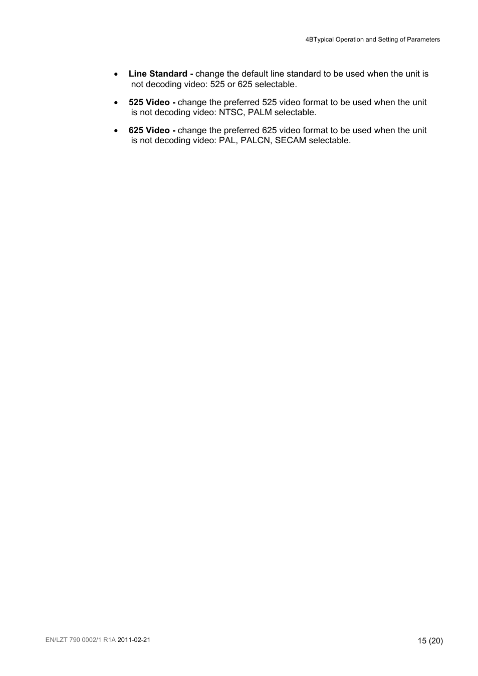 Ericsson TT1222 User Manual | Page 15 / 20