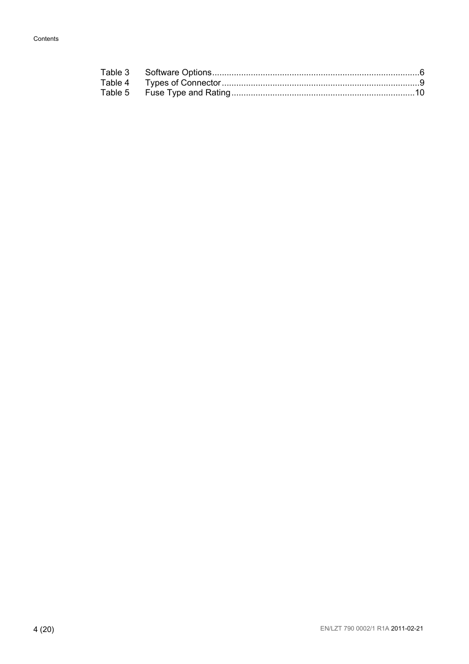 Ericsson TT1222 User Manual | Page 4 / 20