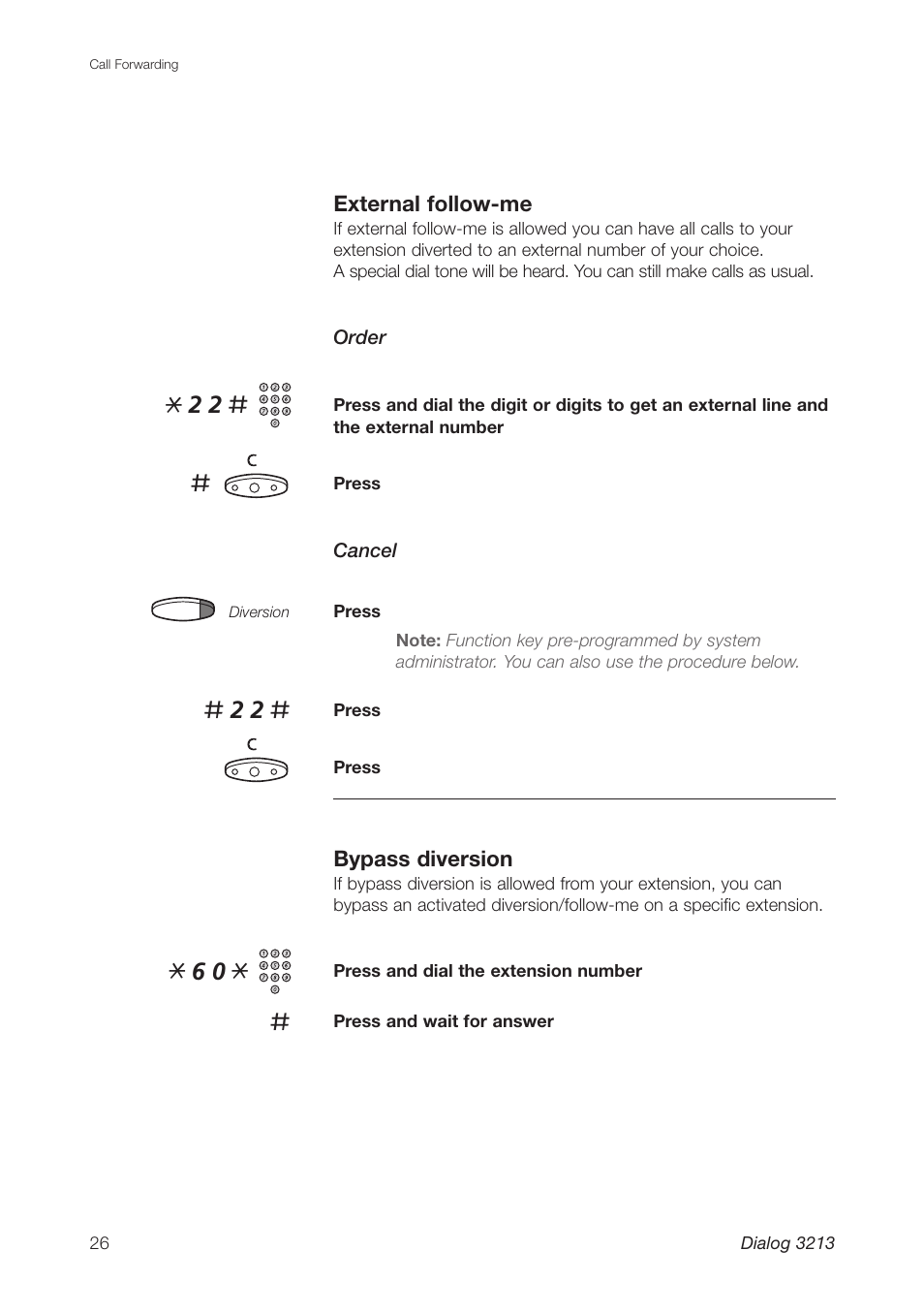 Ericsson Dialog 3213 User Manual | Page 26 / 92