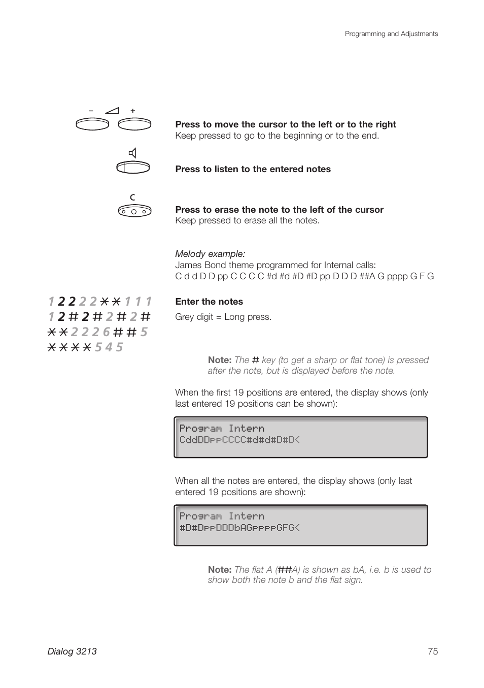 Ericsson Dialog 3213 User Manual | Page 75 / 92