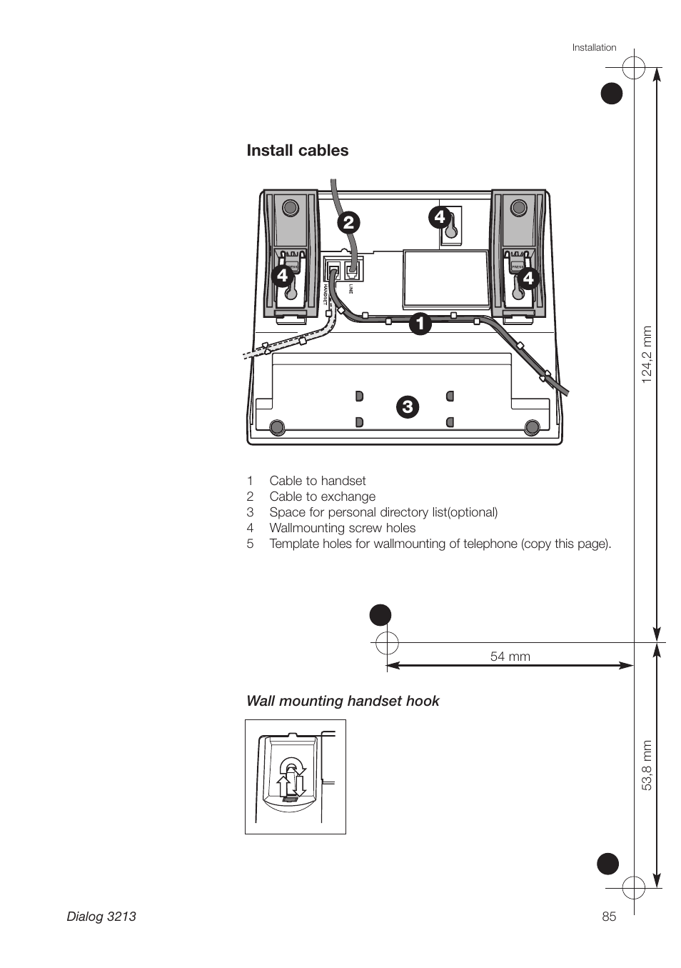 Ericsson Dialog 3213 User Manual | Page 85 / 92