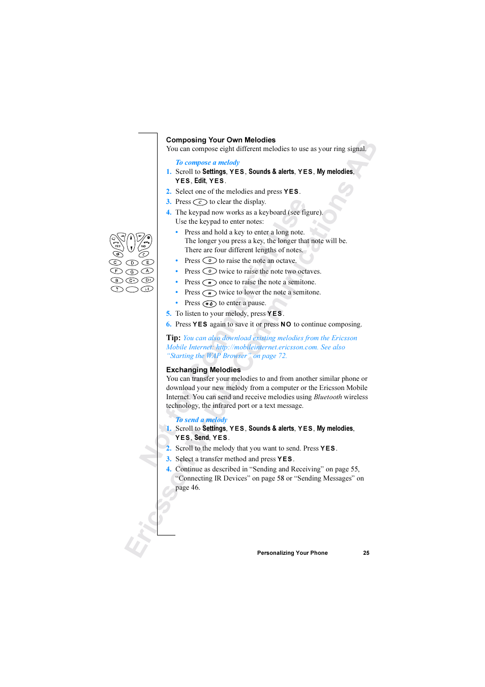 Ericsson R520 User Manual | Page 25 / 152