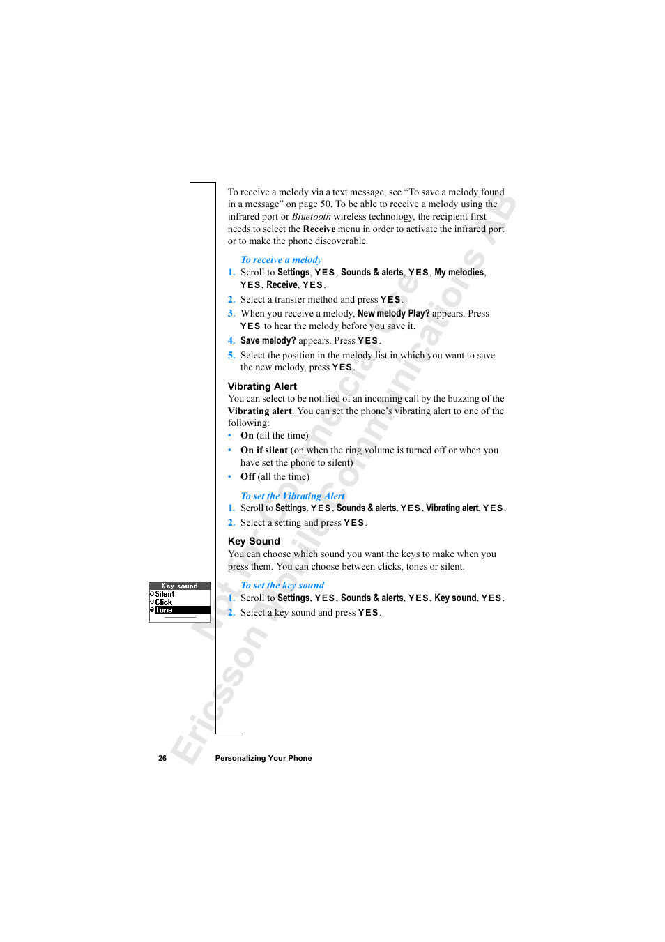 Ericsson R520 User Manual | Page 26 / 152