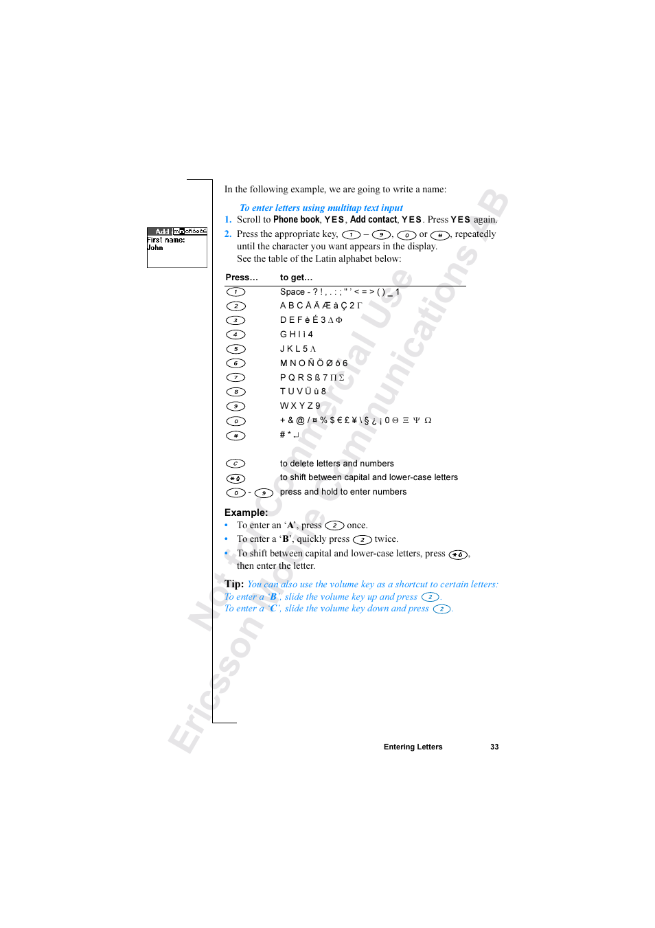 Ericsson R520 User Manual | Page 33 / 152