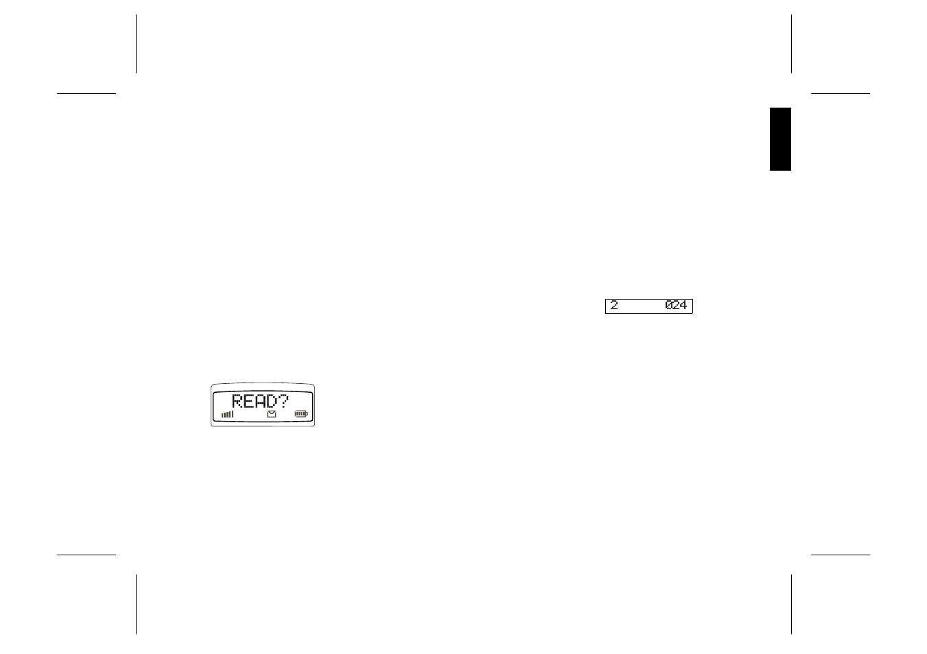 Receiving area information, About area information, Activating the area information | Adding a code, Erasing a code, Changing a code | Ericsson GF768 User Manual | Page 29 / 35