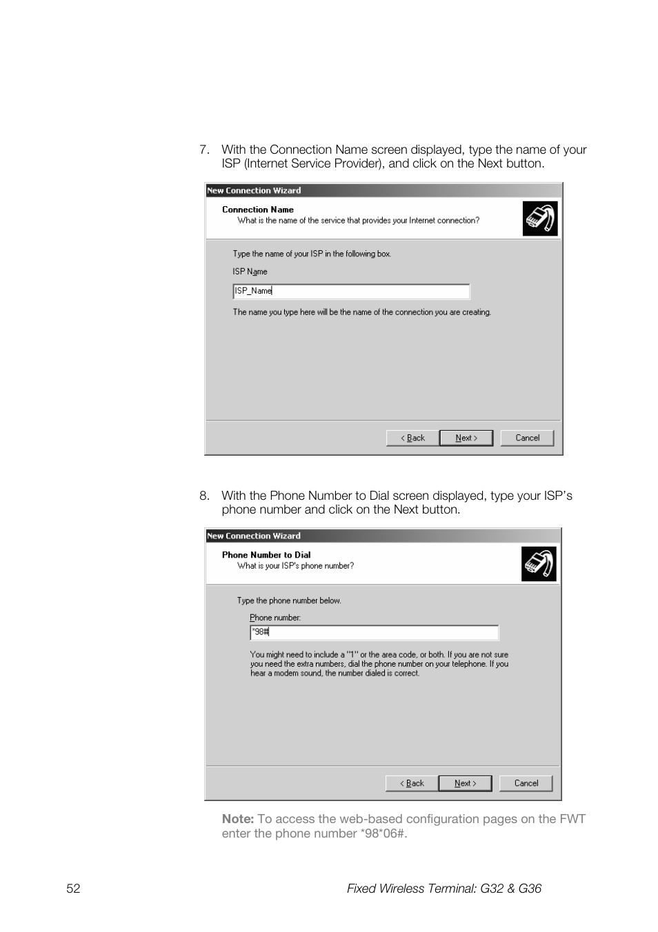 Ericsson G36 User Manual | Page 52 / 84