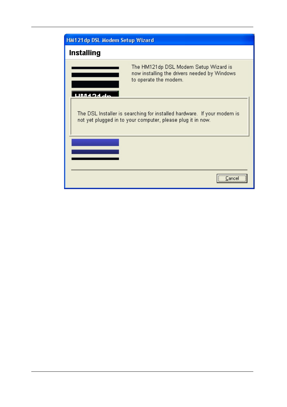 3 connect the modem | Ericsson HM121dp User Manual | Page 15 / 47