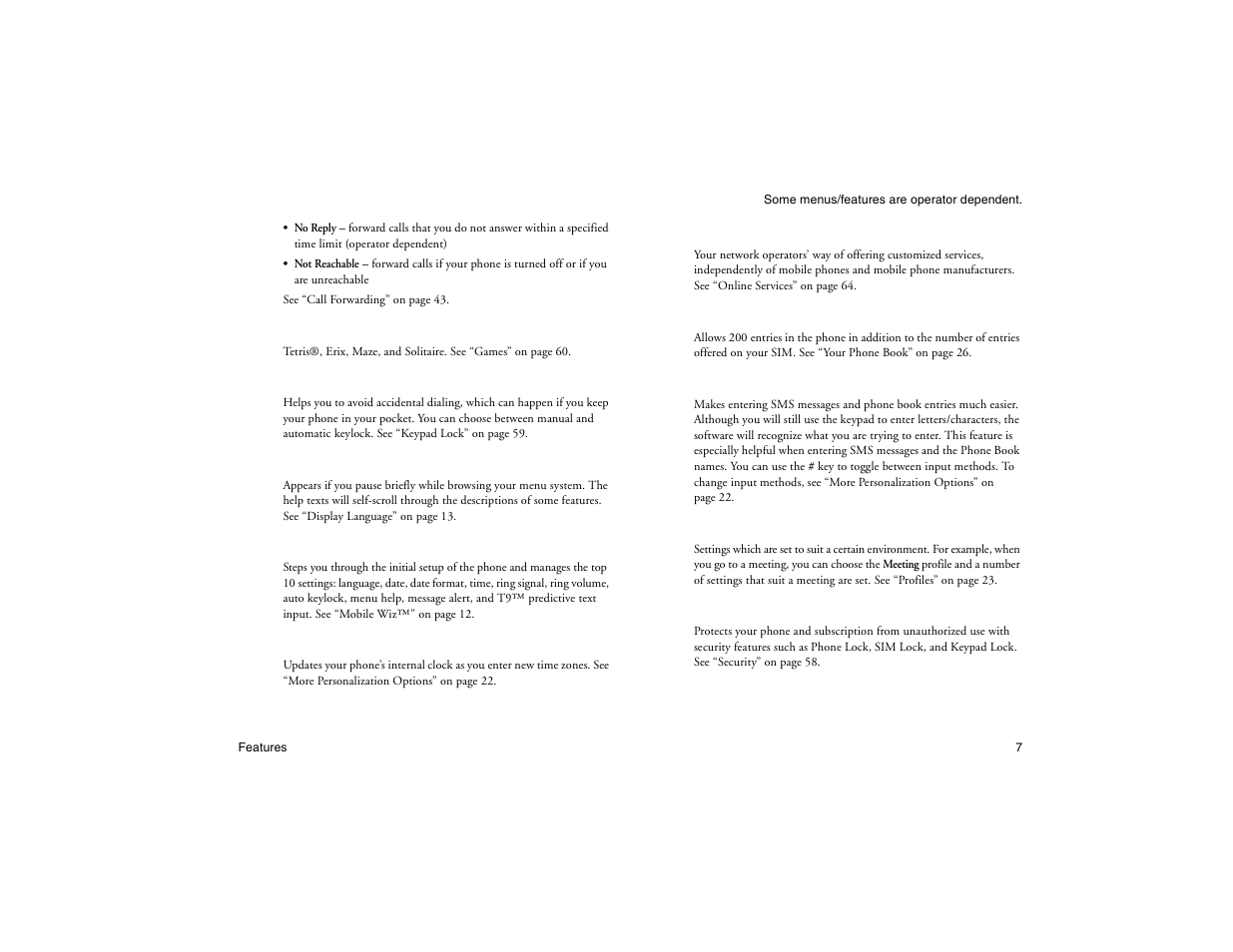 Not for commercial use - ericsson inc | Ericsson R300Z User Manual | Page 14 / 88