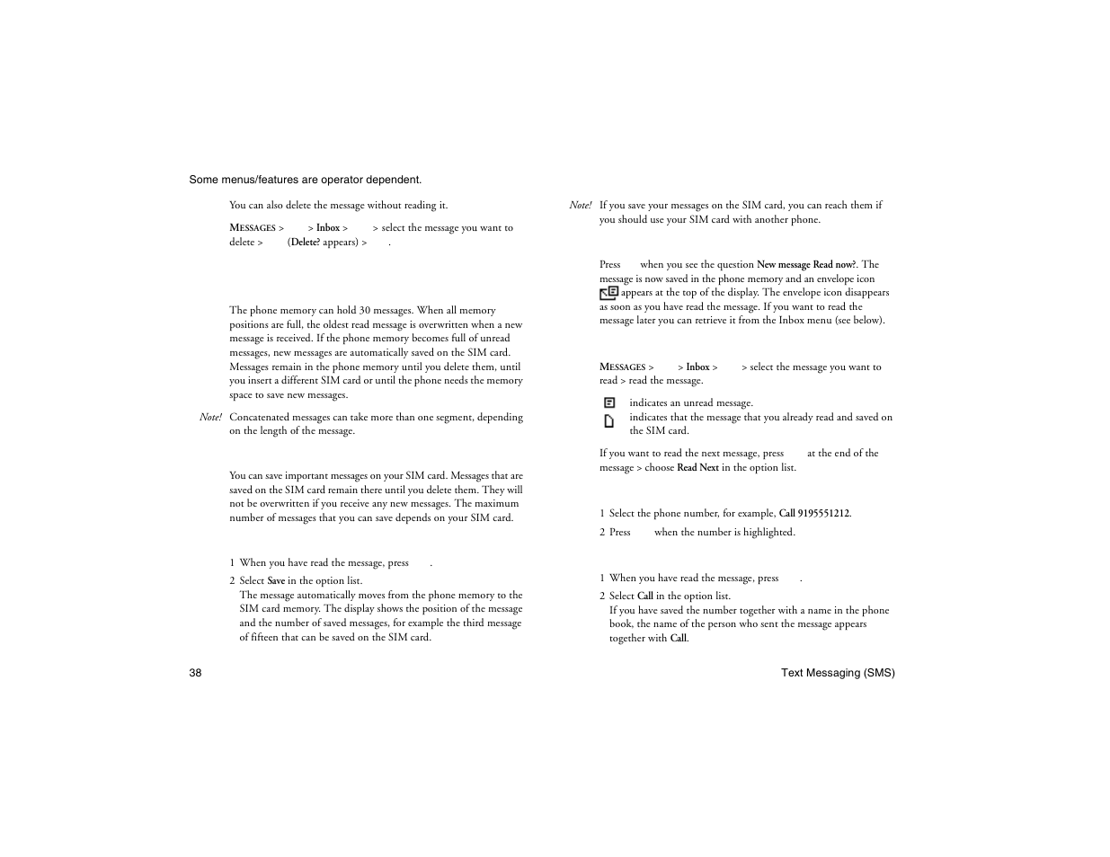 Not for commercial use - ericsson inc | Ericsson R300Z User Manual | Page 45 / 88