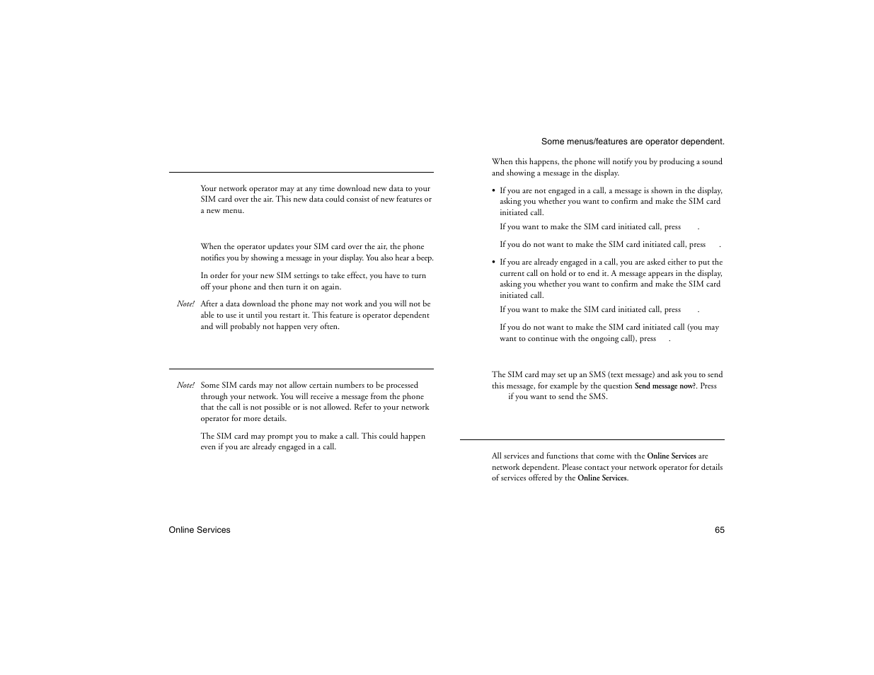 Not for commercial use - ericsson inc | Ericsson R300Z User Manual | Page 72 / 88