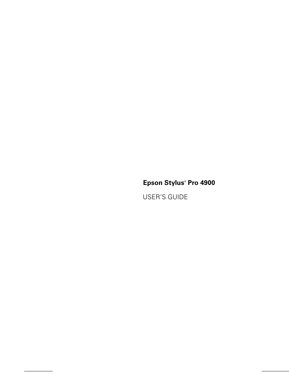 Ericsson STYLUS PRO 4900 User Manual | 174 pages