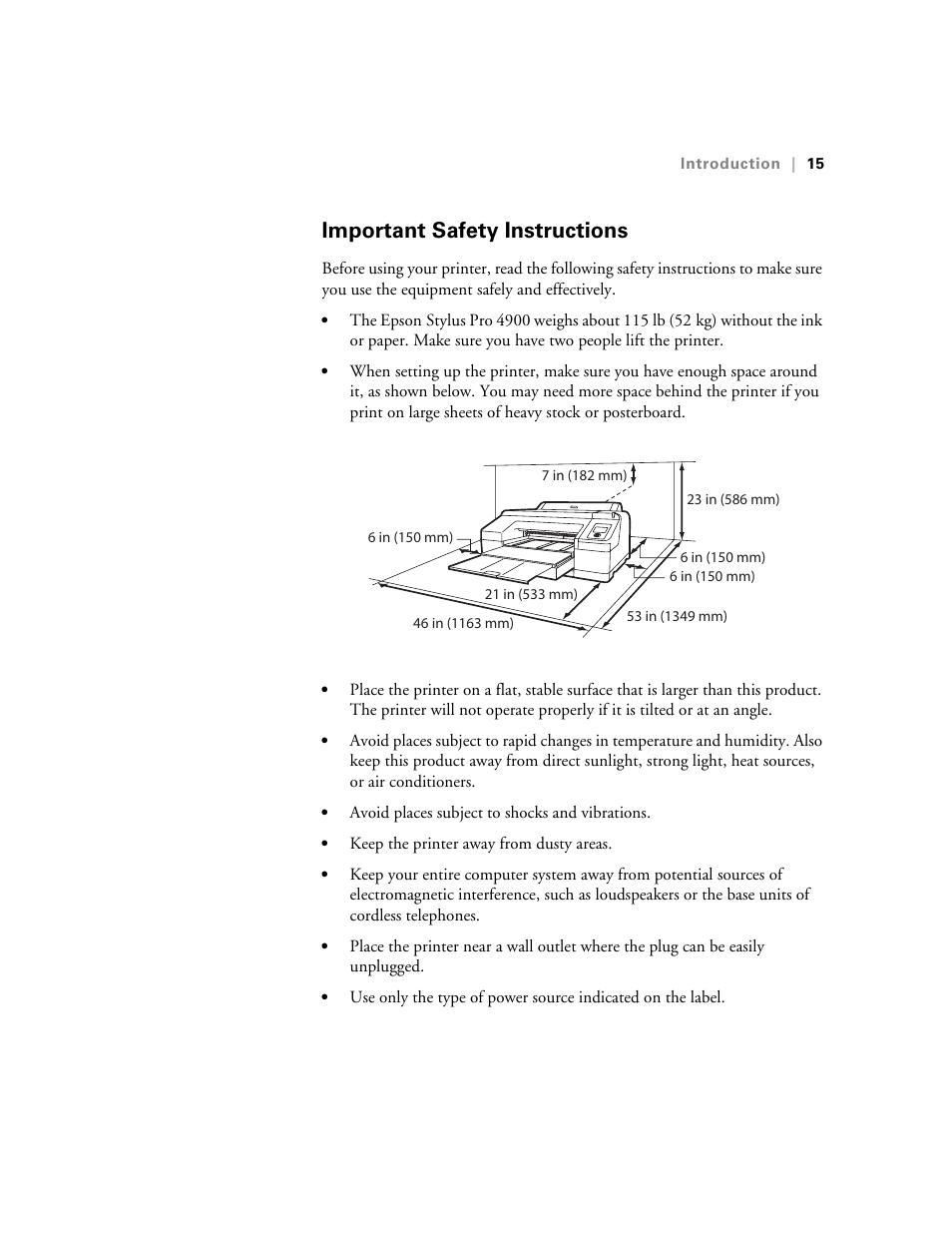 Important safety instructions | Ericsson STYLUS PRO 4900 User Manual | Page 13 / 174