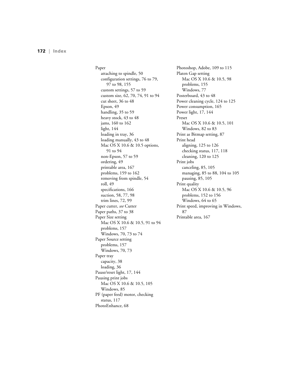 Ericsson STYLUS PRO 4900 User Manual | Page 170 / 174