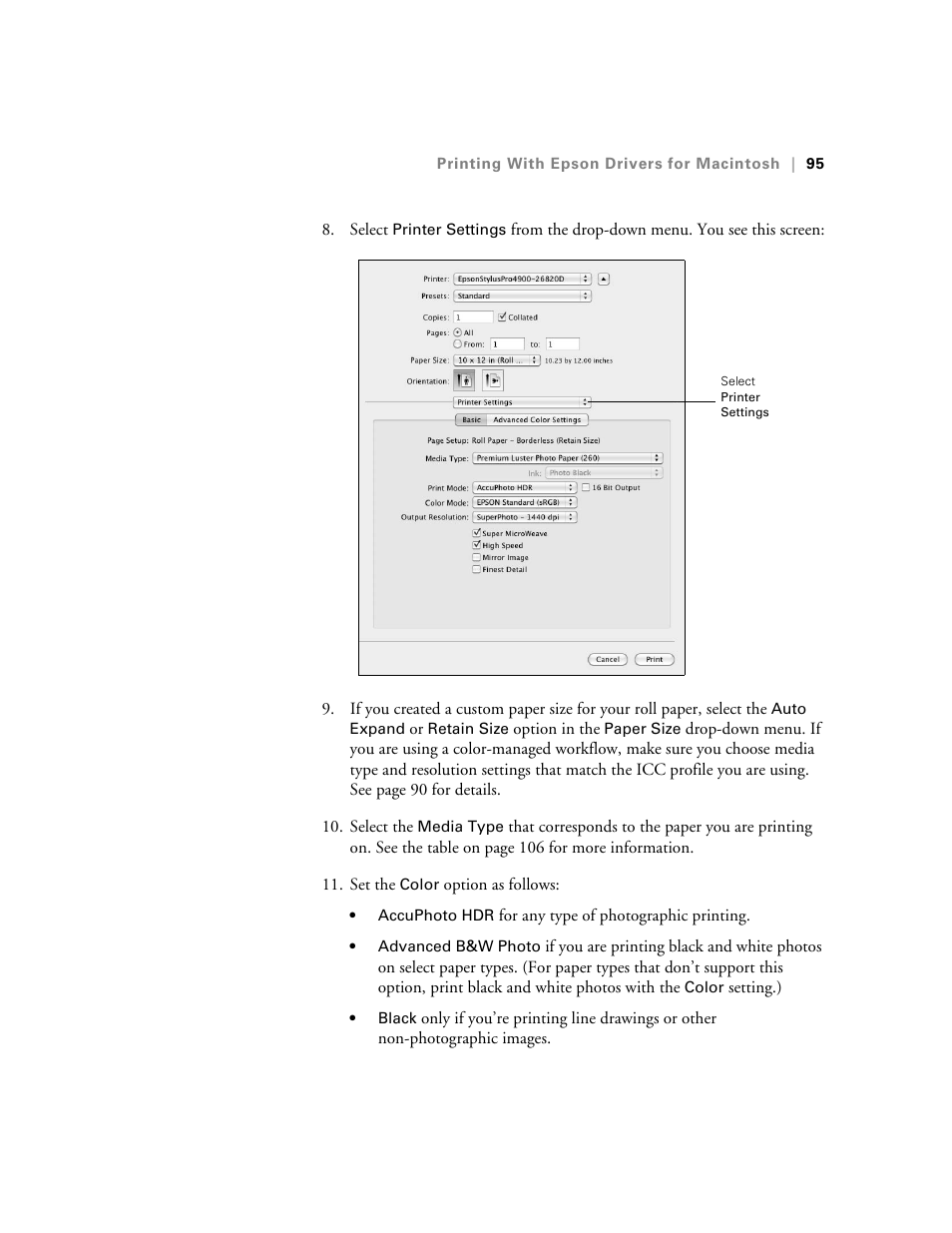 Ericsson STYLUS PRO 4900 User Manual | Page 93 / 174