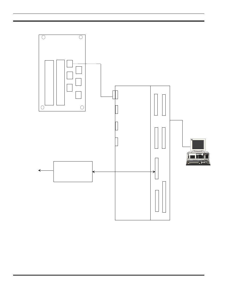 Computer terminal ascii keyboard | Ericsson LBI-38965B User Manual | Page 62 / 64