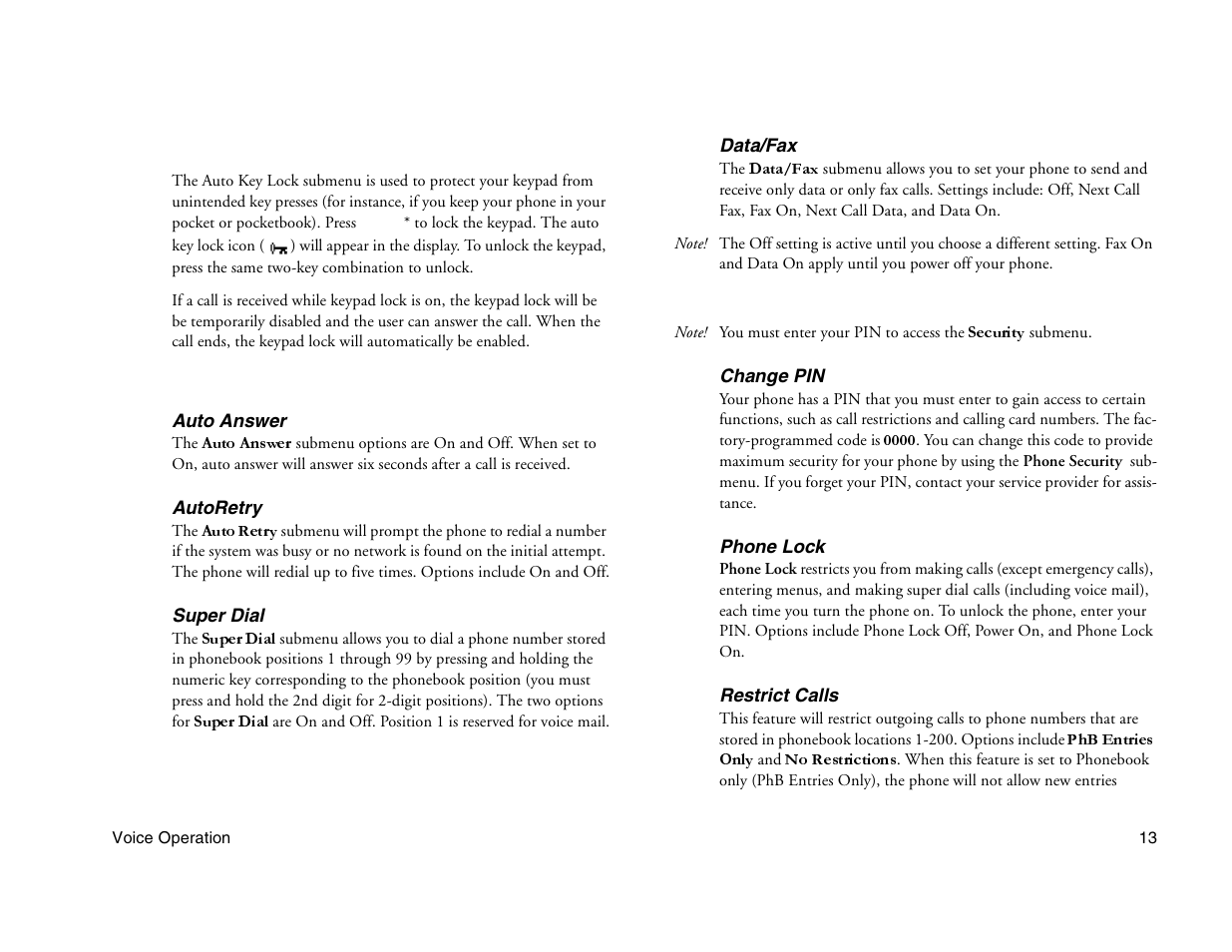 Not for commercial use - ericsson inc | Ericsson A1228c User Manual | Page 19 / 60