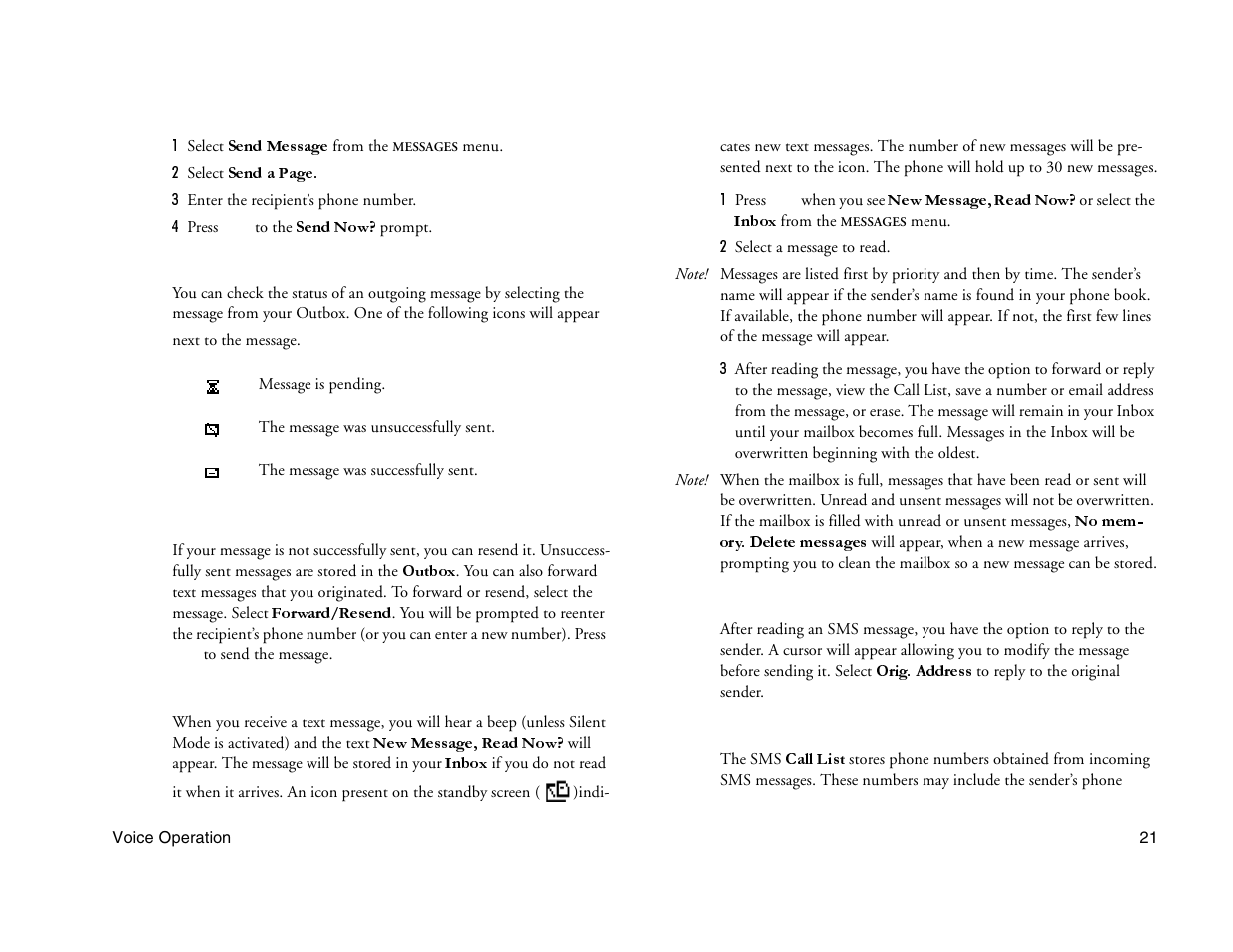 Not for commercial use - ericsson inc | Ericsson A1228c User Manual | Page 27 / 60