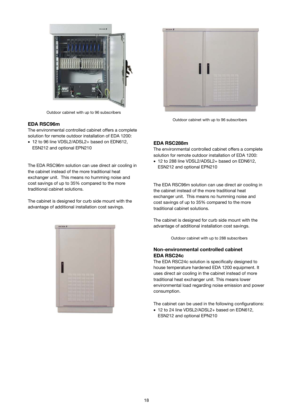 Ericsson SOLUTION DESCRIPTION EDA 1200 4.0 User Manual | Page 18 / 22