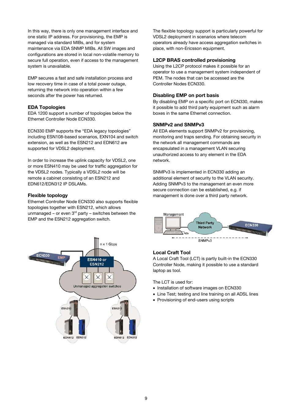 Ericsson SOLUTION DESCRIPTION EDA 1200 4.0 User Manual | Page 9 / 22