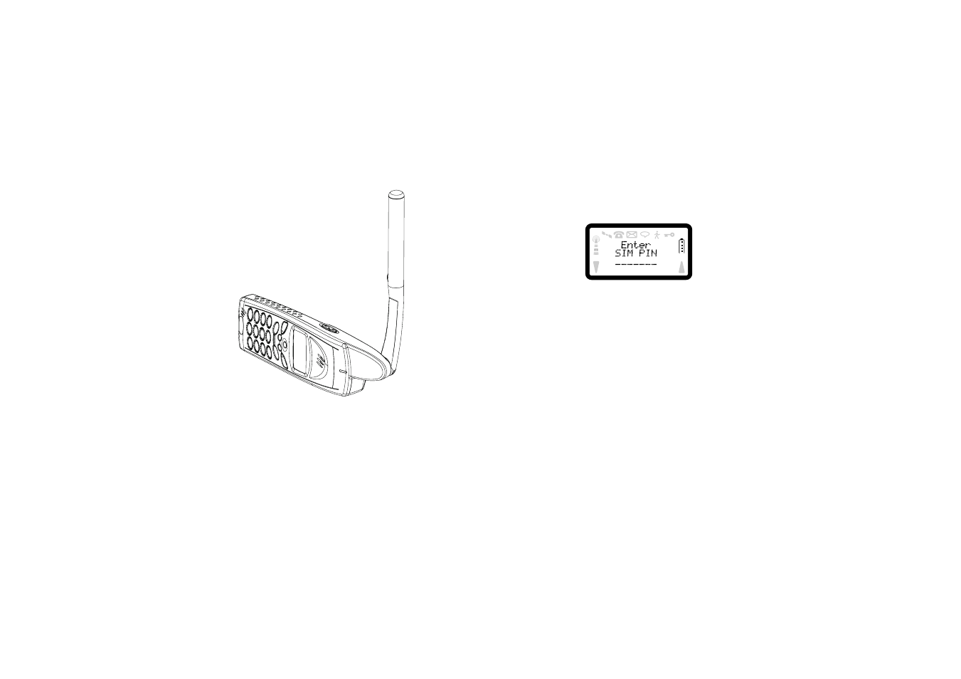 Turning on the phone | Ericsson SATELLITE R290 User Manual | Page 16 / 74