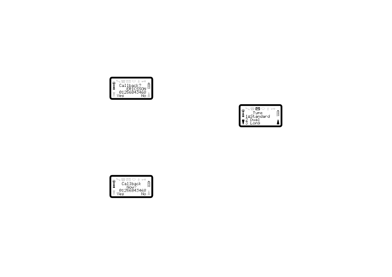 Ring tone, Ring volume | Ericsson SATELLITE R290 User Manual | Page 39 / 74