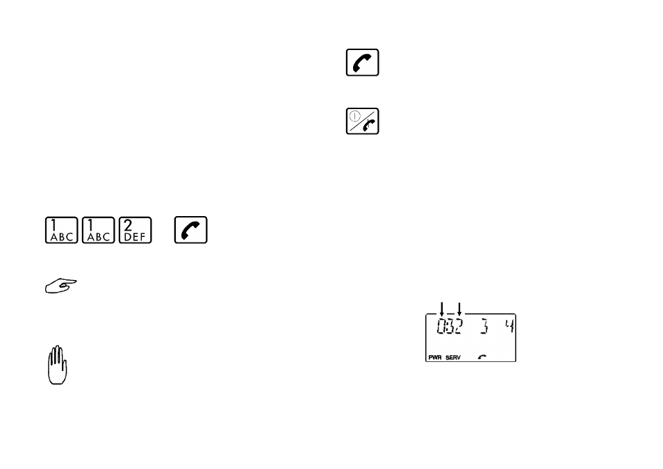 Emergency calls, Receiving a call, Unanswered calls | Call time meter | Ericsson GH198 User Manual | Page 15 / 68