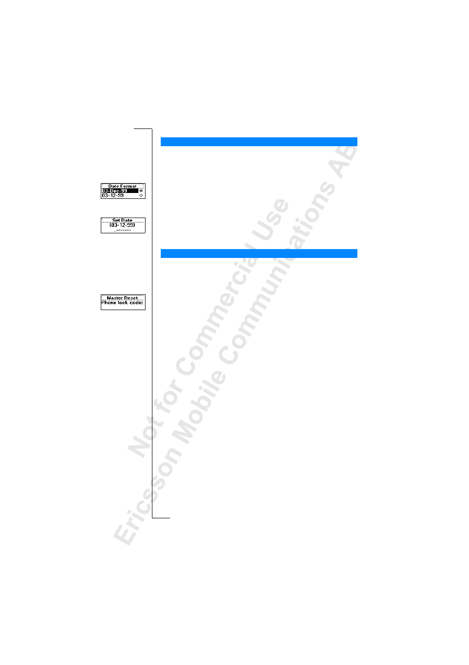 Ericsson T28z User Manual | Page 46 / 128