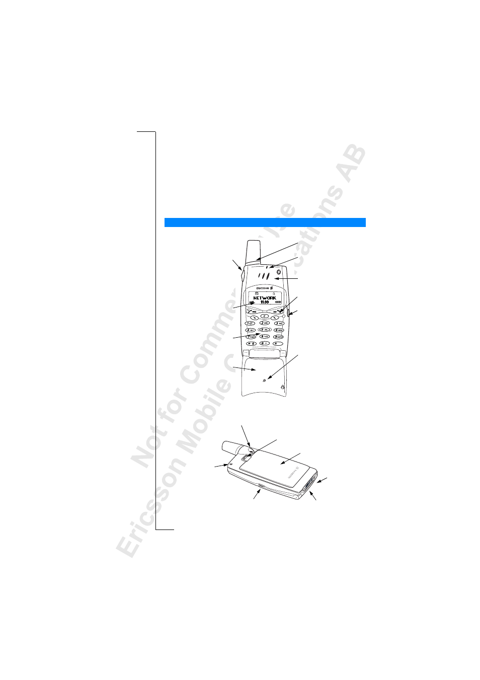 Preparing your phone for use, Preparing your phone for use 4 | Ericsson T28z User Manual | Page 5 / 128