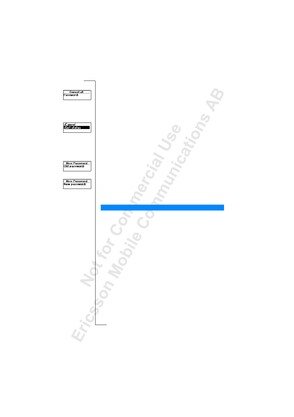 Ericsson T28z User Manual | Page 62 / 128