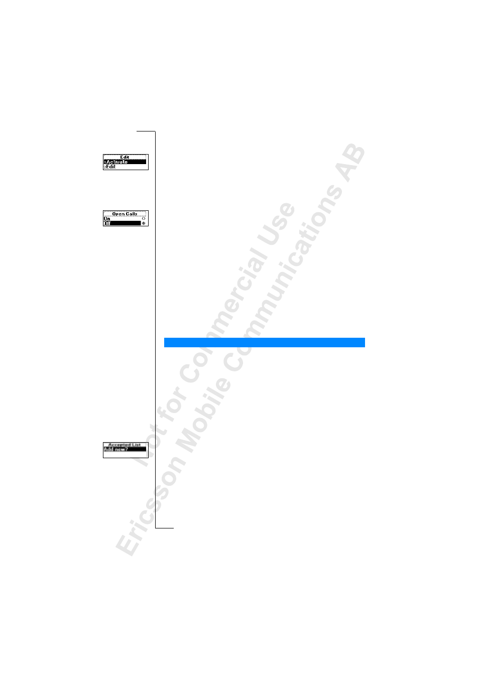 Ericsson T28z User Manual | Page 64 / 128