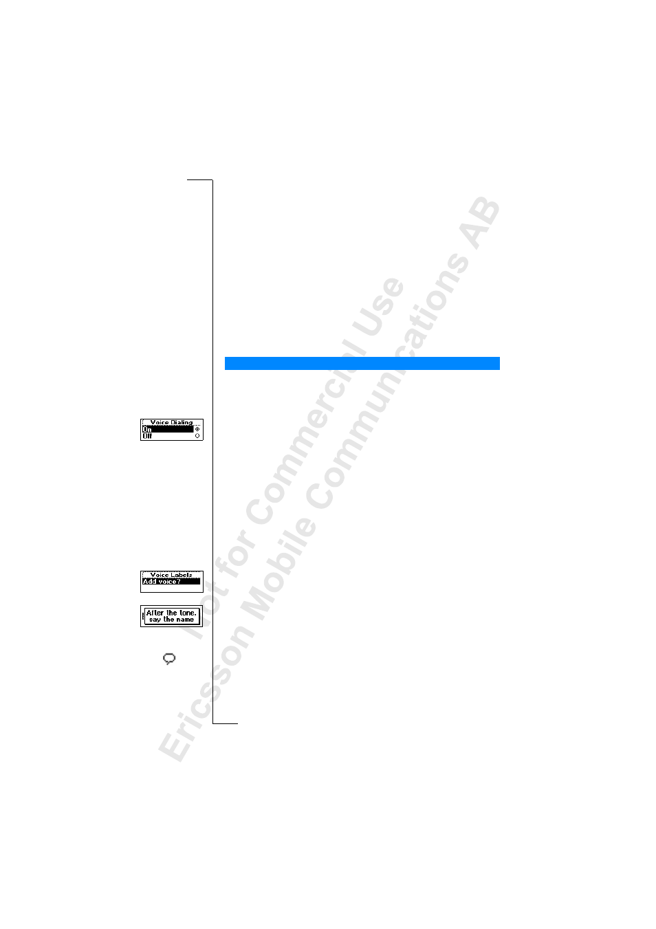 Voice control, Voice control 76 | Ericsson T28z User Manual | Page 77 / 128