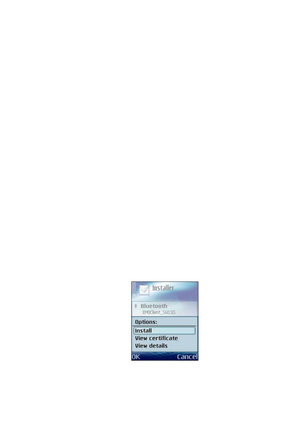 Installation and activation, Installing emo, 2installation and activation | Ericsson S60 User Manual | Page 6 / 28