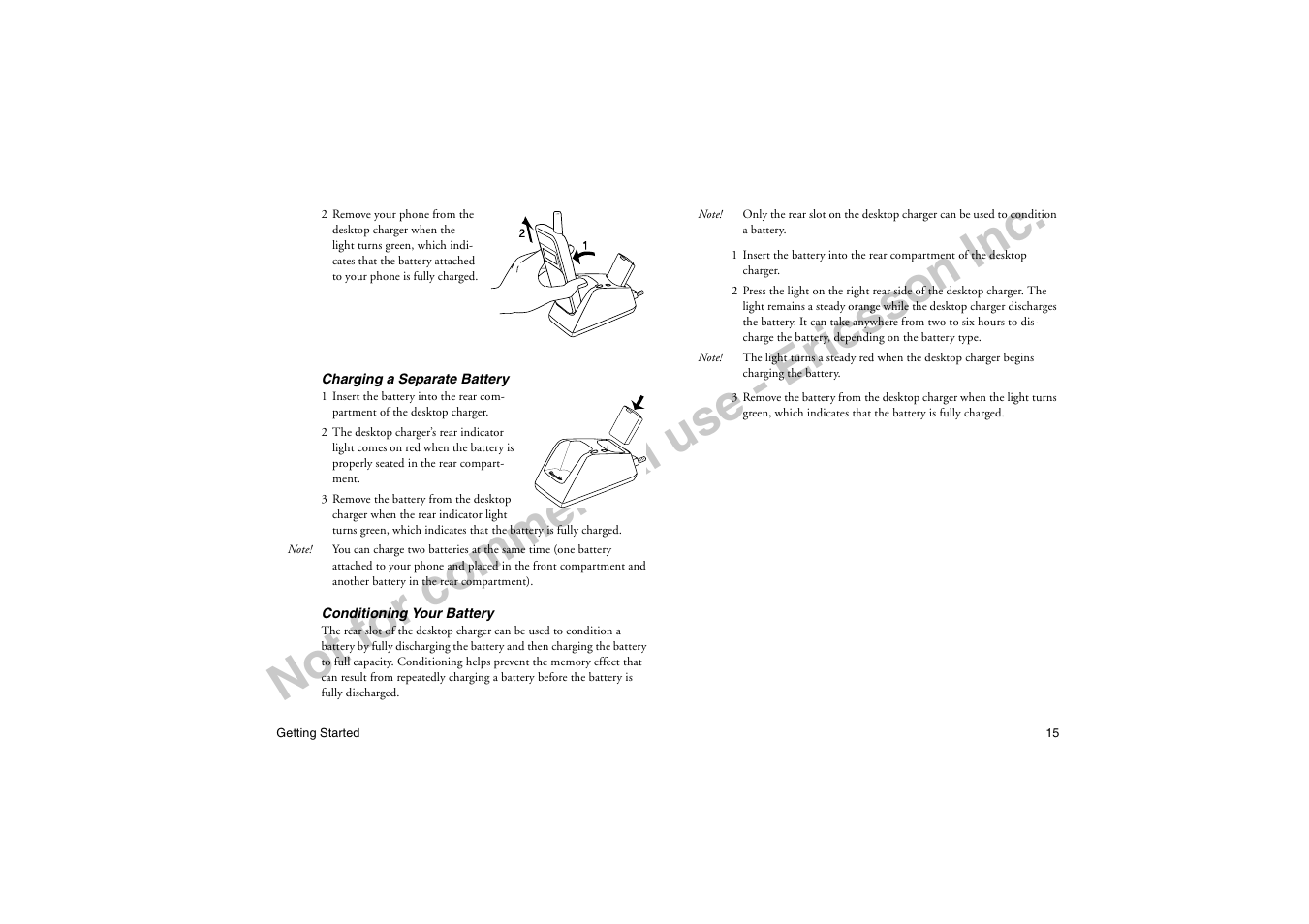 No t f or co m m er cia l u se - e ric ss on in c | Ericsson T18di User Manual | Page 19 / 84