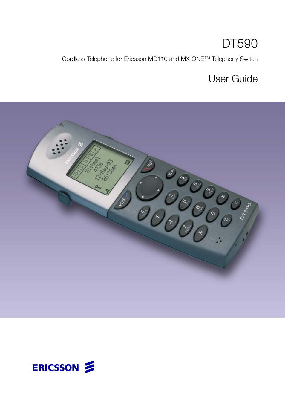 Ericsson DT59C User Manual | 108 pages