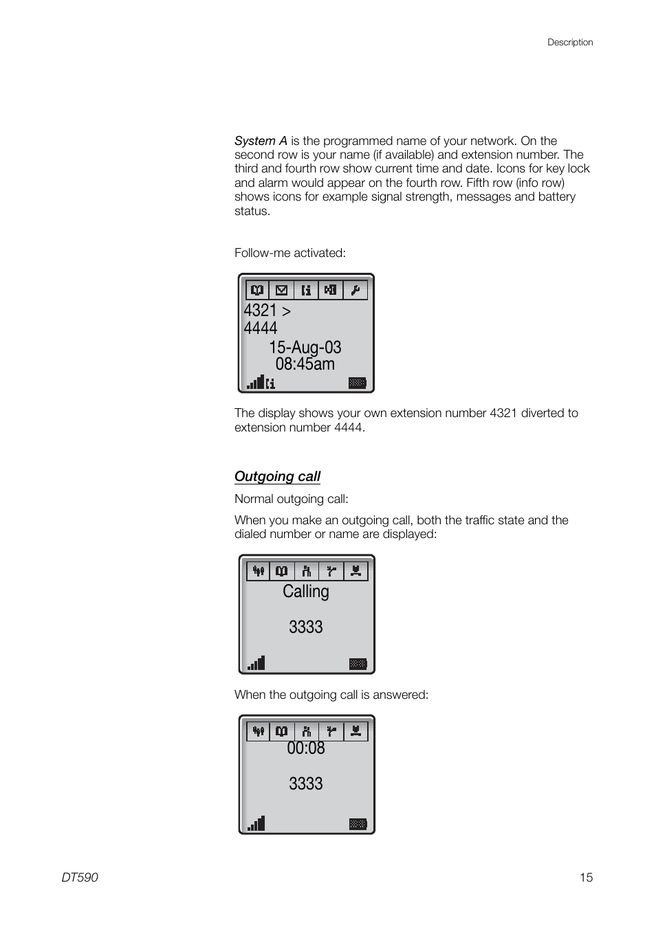 Ericsson DT59C User Manual | Page 15 / 108