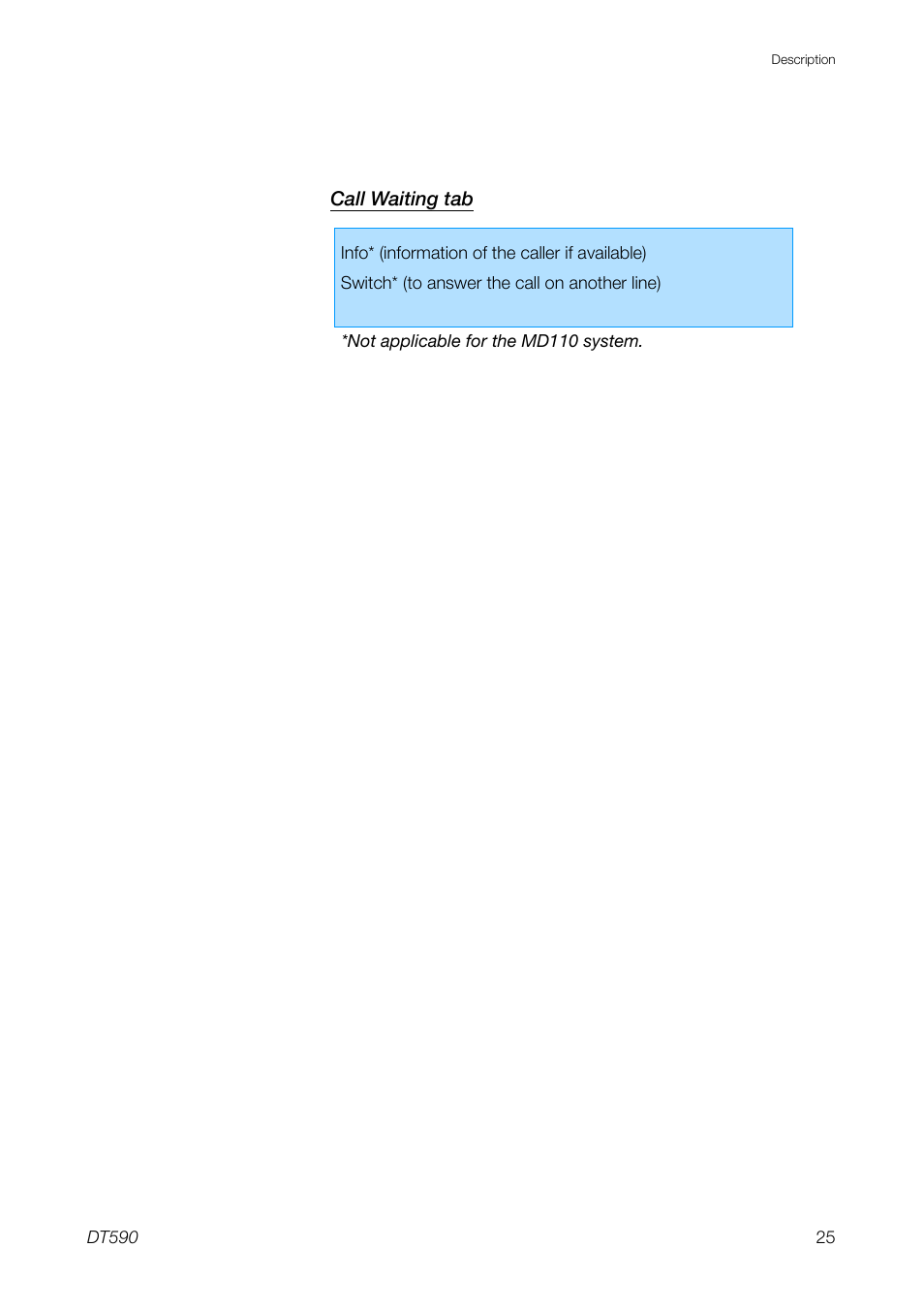 Ericsson DT59C User Manual | Page 25 / 108