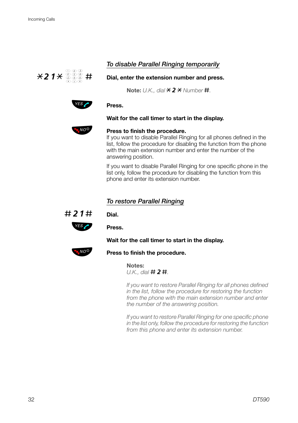 Ericsson DT59C User Manual | Page 32 / 108