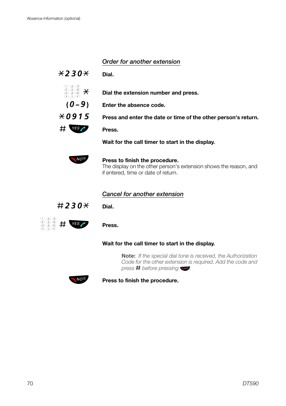 Ericsson DT59C User Manual | Page 70 / 108