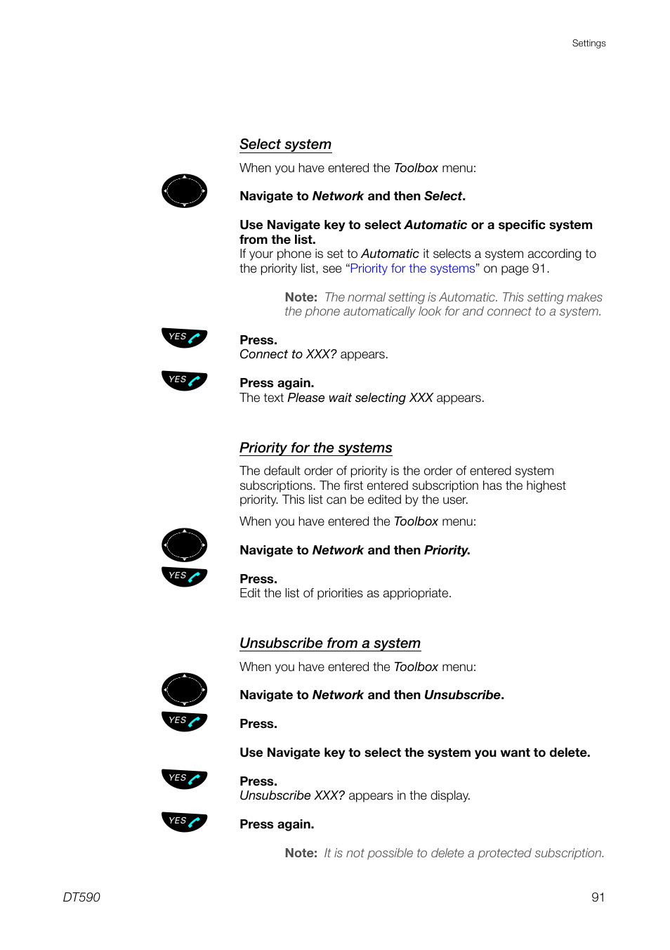 Ericsson DT59C User Manual | Page 91 / 108