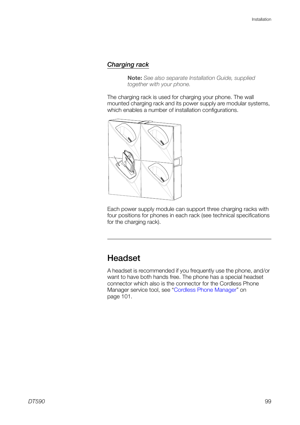 Headset | Ericsson DT59C User Manual | Page 99 / 108