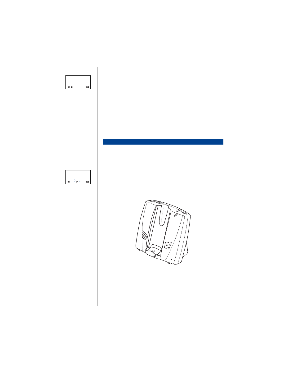 Paging a handset from the base station | Ericsson BS260 User Manual | Page 29 / 127