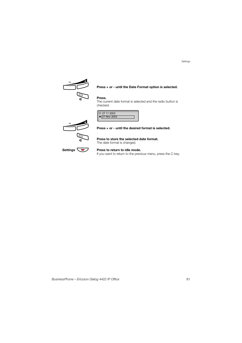 Ericsson 4422 User Manual | Page 81 / 128