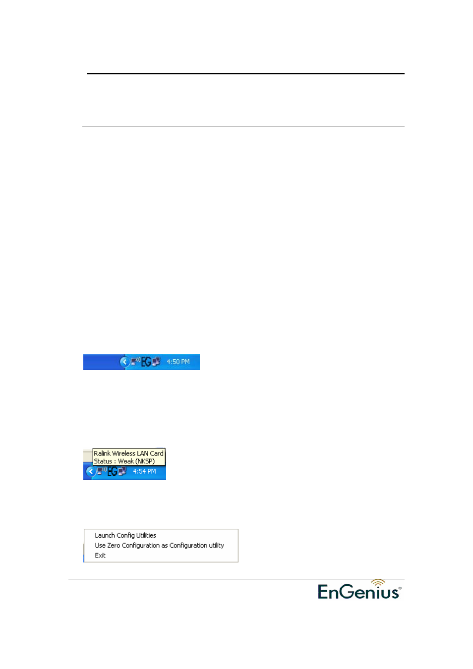 8 setup wlan (engenius config-utility) | Ericsson EUB-9701 EXT2 User Manual | Page 12 / 38