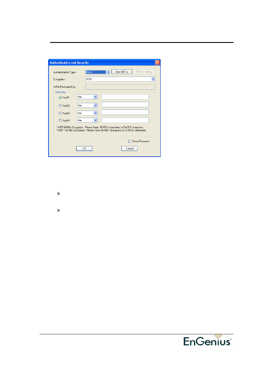 B. setting wpa | Ericsson EUB-9701 EXT2 User Manual | Page 15 / 38