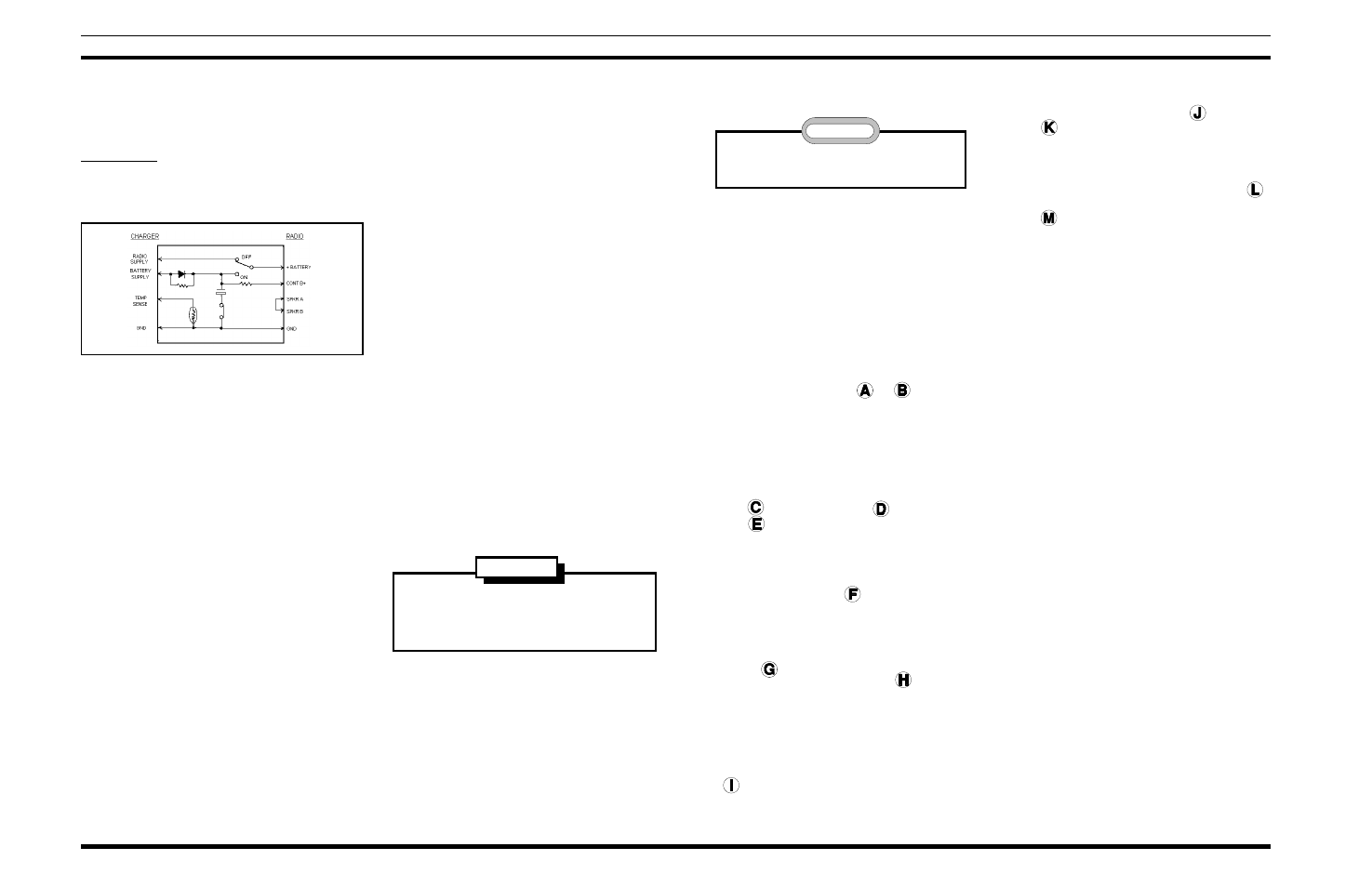 Maintenance, Charge level, Initial adjustment | Preventive maintenance, Disassembly, Replacement, Troubleshooting procedure, Weatherproof integrity, Warning | Ericsson LBI-31629B User Manual | Page 10 / 28