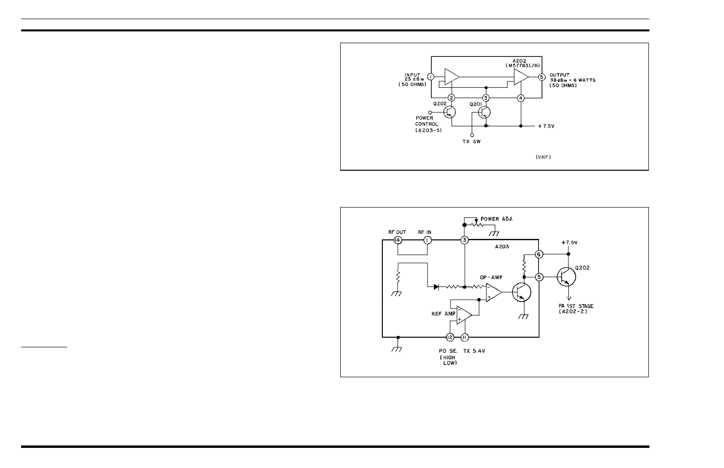 Receive circuit | Ericsson LBI-31629B User Manual | Page 7 / 28