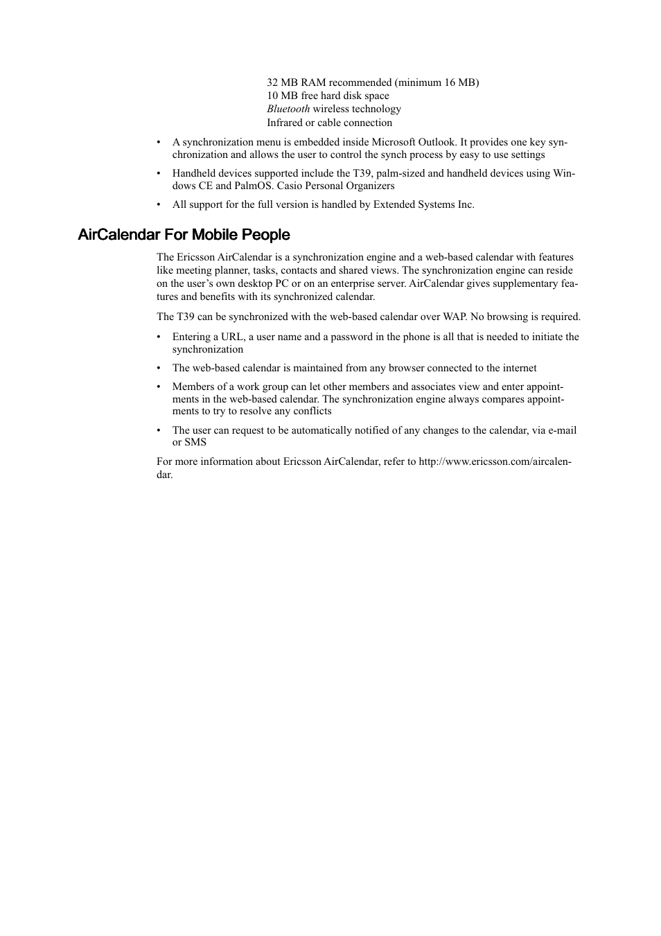 Ericsson T39 User Manual | Page 28 / 59