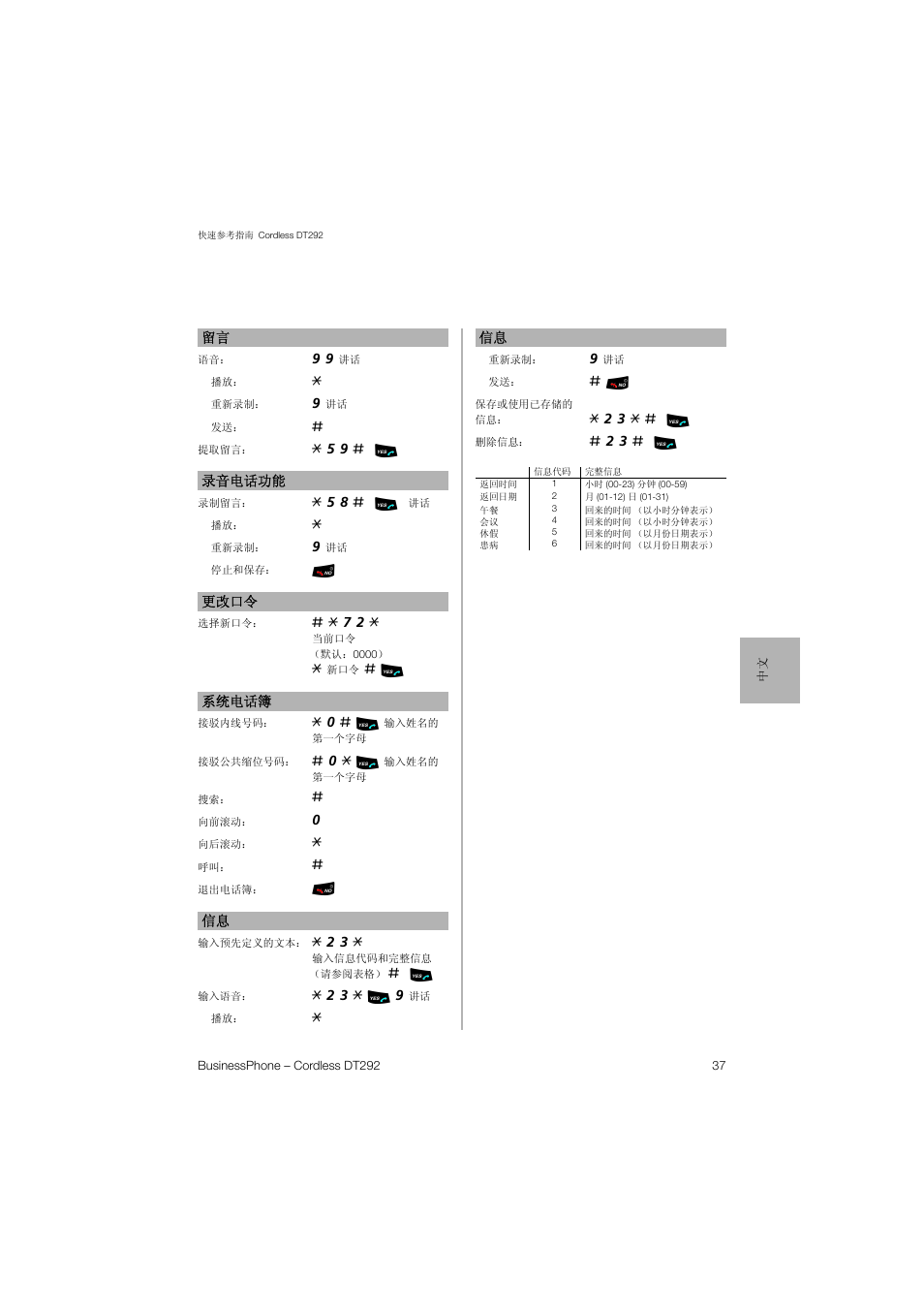 Ericsson DT292 User Manual | Page 37 / 40