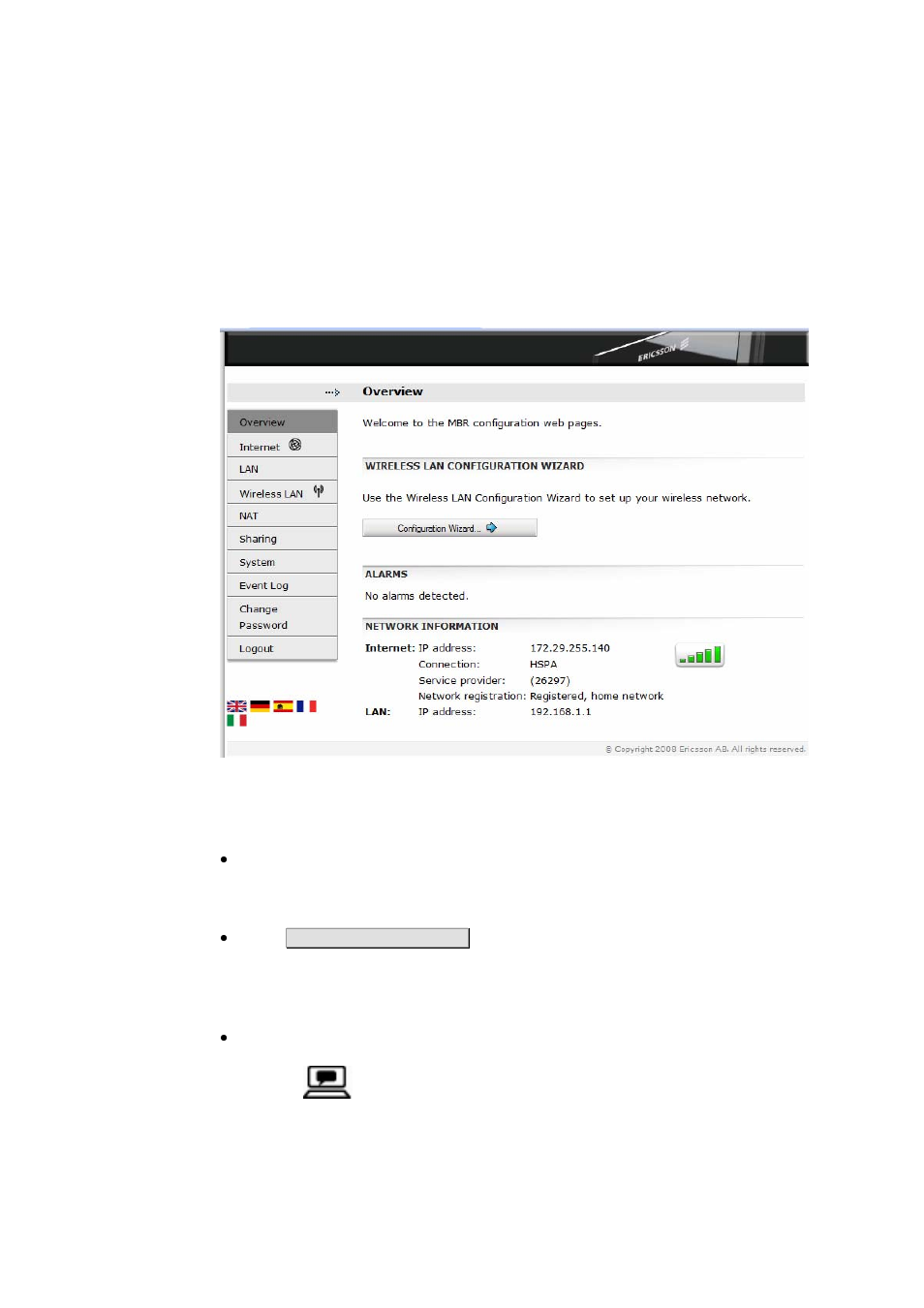 2 overview | Ericsson W3X User Manual | Page 24 / 98