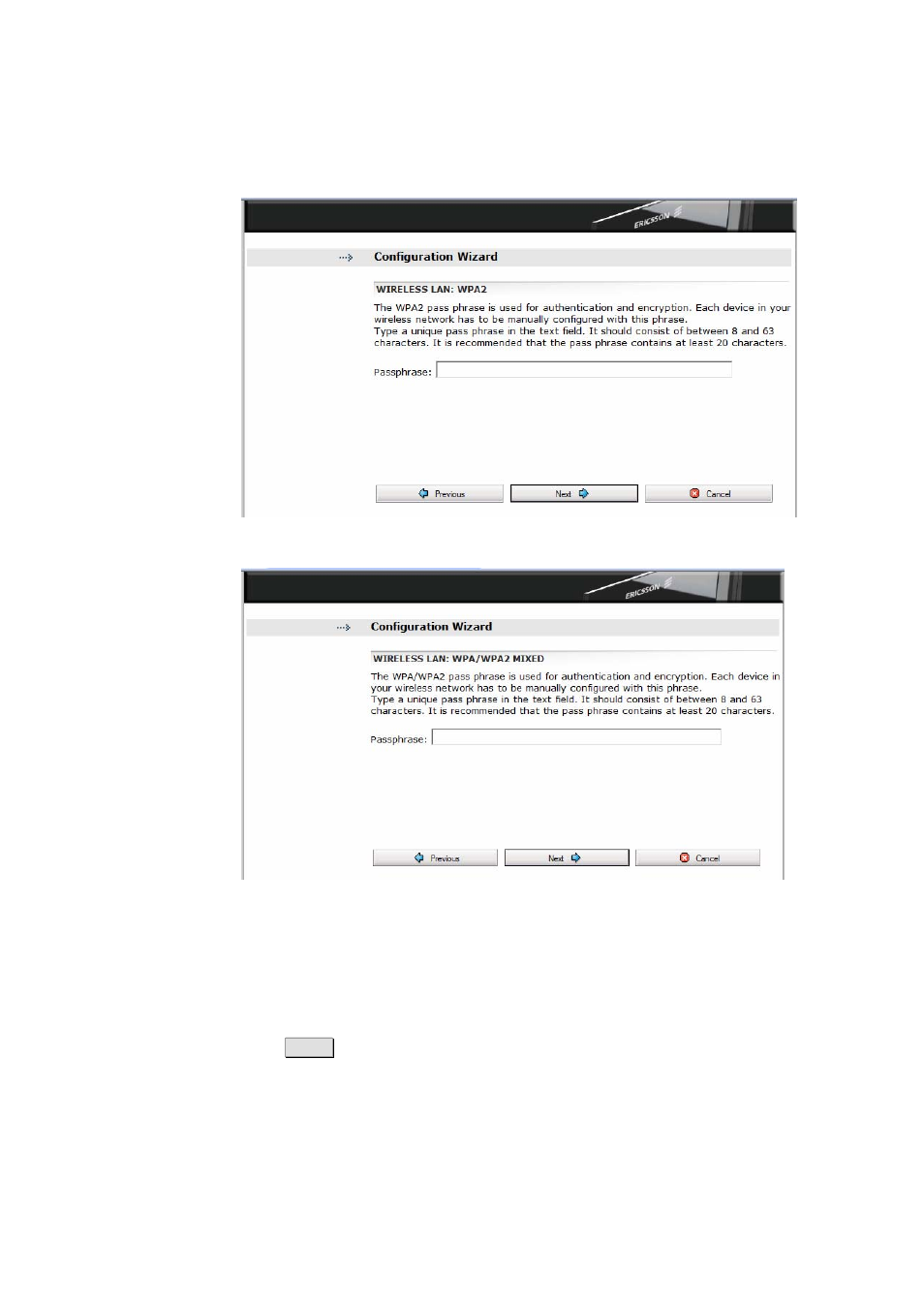 Ericsson W3X User Manual | Page 33 / 98